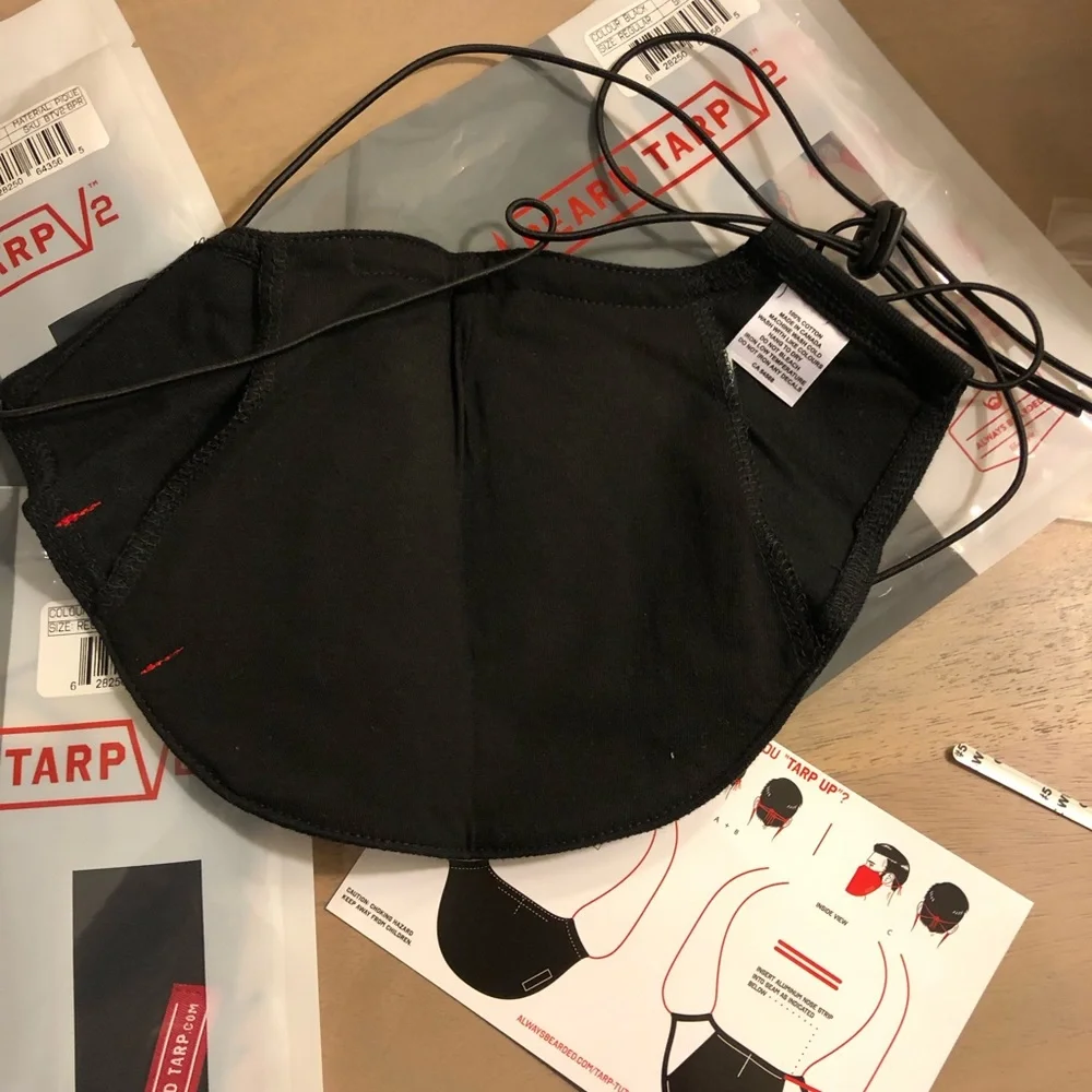 Beard Tarp Regular Face Masks V2